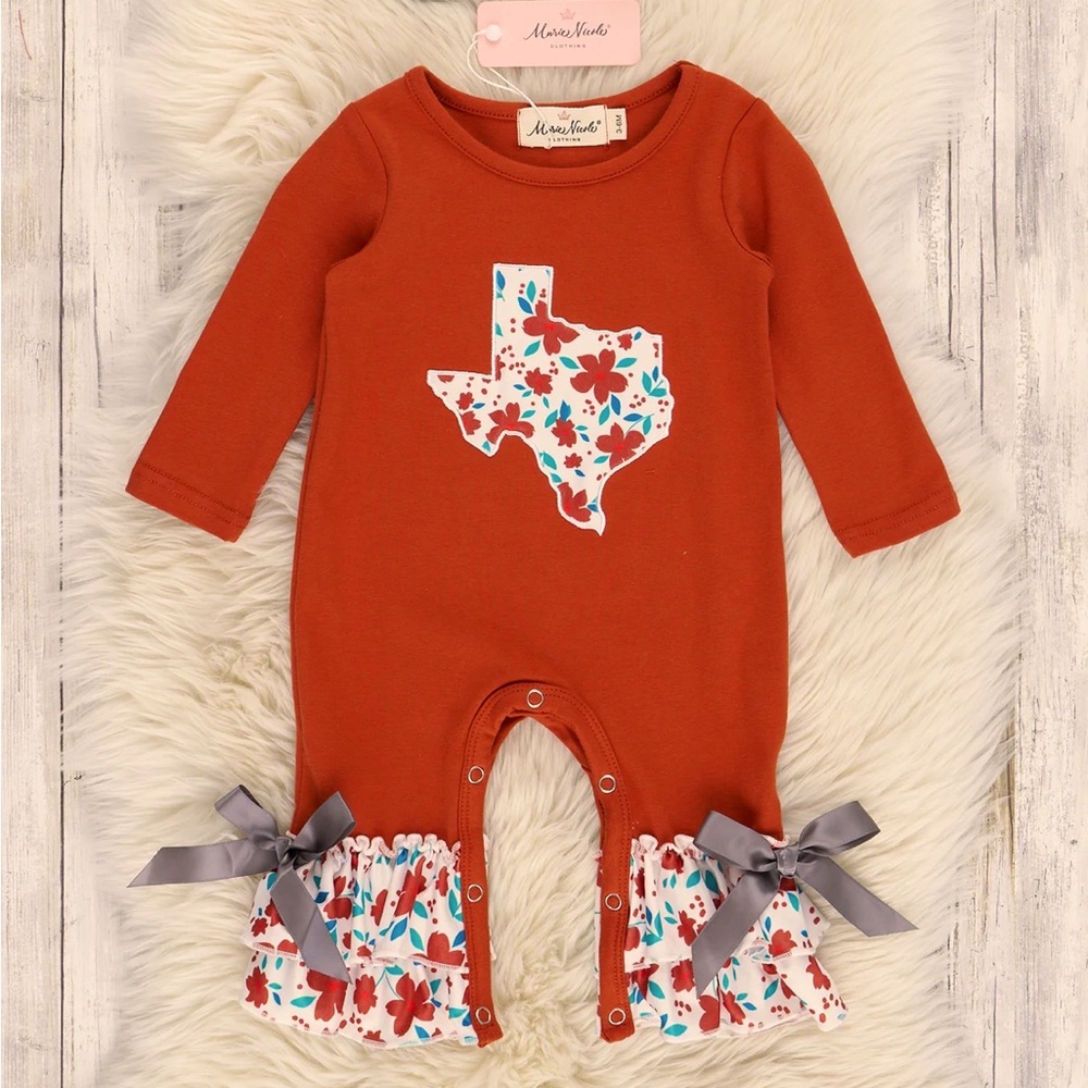 One piece longsleeve romper